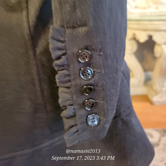 Guess Pleated Lined Overcoat Children's M (10/12) #507 - Picture 6 of 14